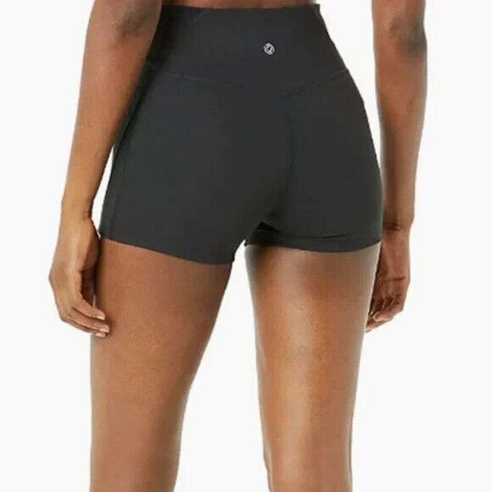 Core 10 Women's Spectrum High-Waist Booty Yoga Black Short Size XL - Picture 2 of 13
